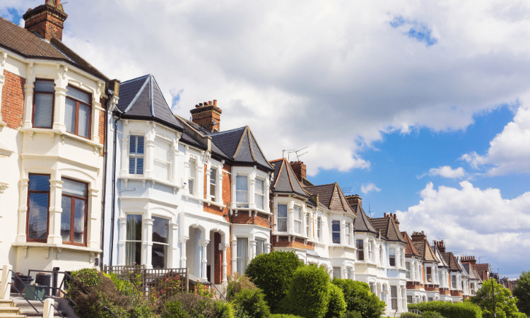 Multiple rental properties in UK property portfolio